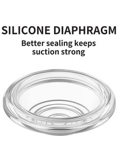 bbet 4Pack Silicone Duckbill Valve & 2Pack Silicone Diaphragm Compatible with momcozy S9 / S12 / S9Pro / S12Pro Wearable Breastpump, Breast Pump Replacement Parts, Breastfeeding Essential Accessories  - Image 5