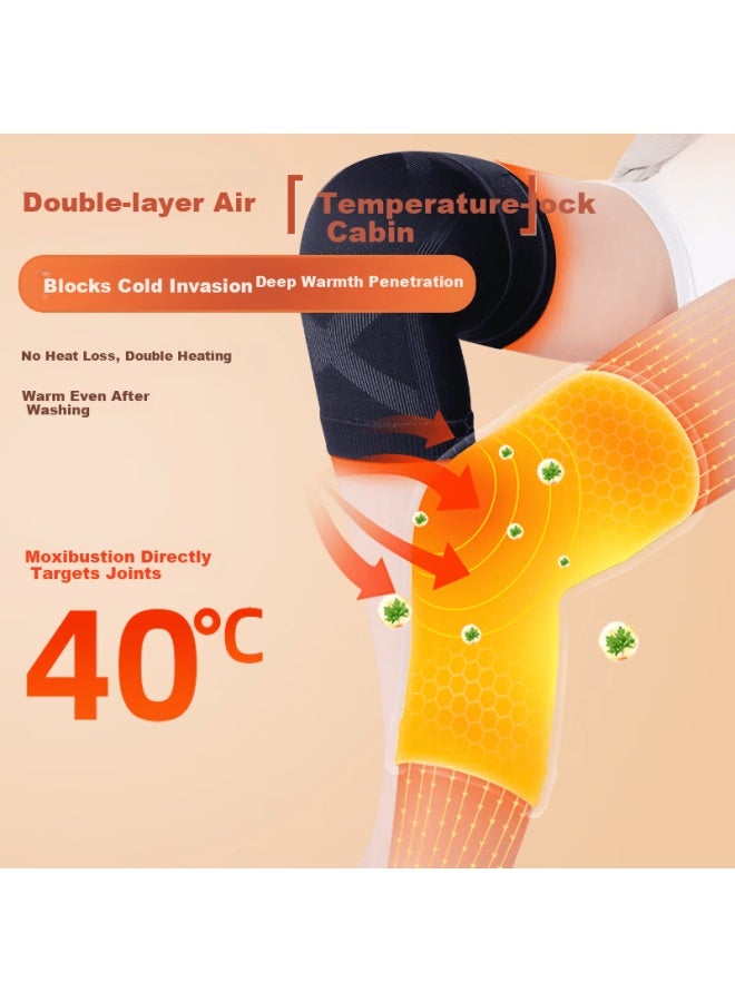 Dishu Knee Brace Warm Support For Men And Women, Elderly Knee Pain Relief, Synovitis And Arthritis Protection - Image 1