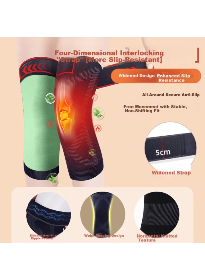 Dishu Knee Brace Warm Support For Men And Women, Elderly Knee Pain Relief, Synovitis And Arthritis Protection - Image 2