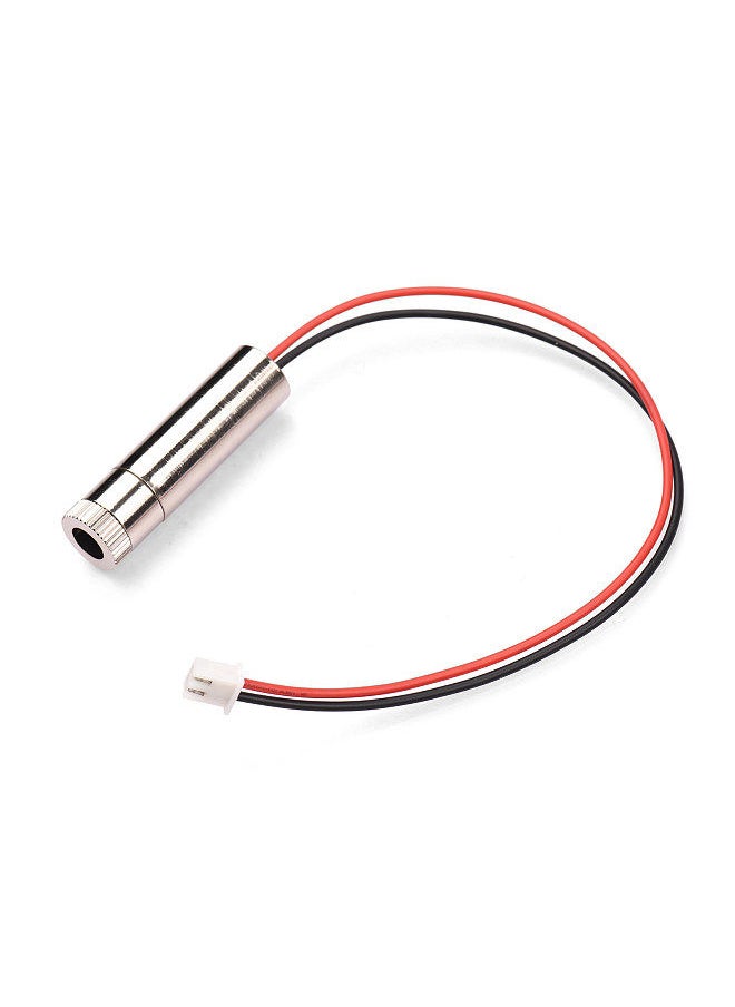 Generic 650nm 250mW Red Laser Line Locator Laser Head CNC Engraver Focusing Module Laser Ray Locator Adjustable Focal Length Laser Engraving DIY Part Horizontal & Vertical Line Laser Point  - Image 1