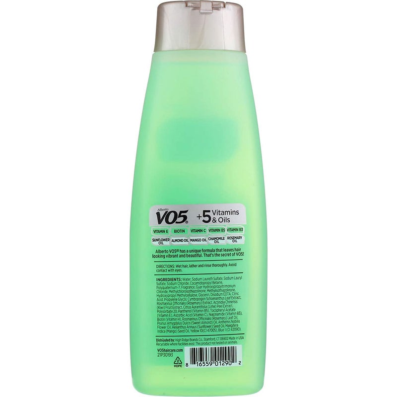 VO5 Alberto VO5 Clarifying Shampoo, Kiwi Lime Squeeze 12.5 oz (Pack of 6) - Image 2