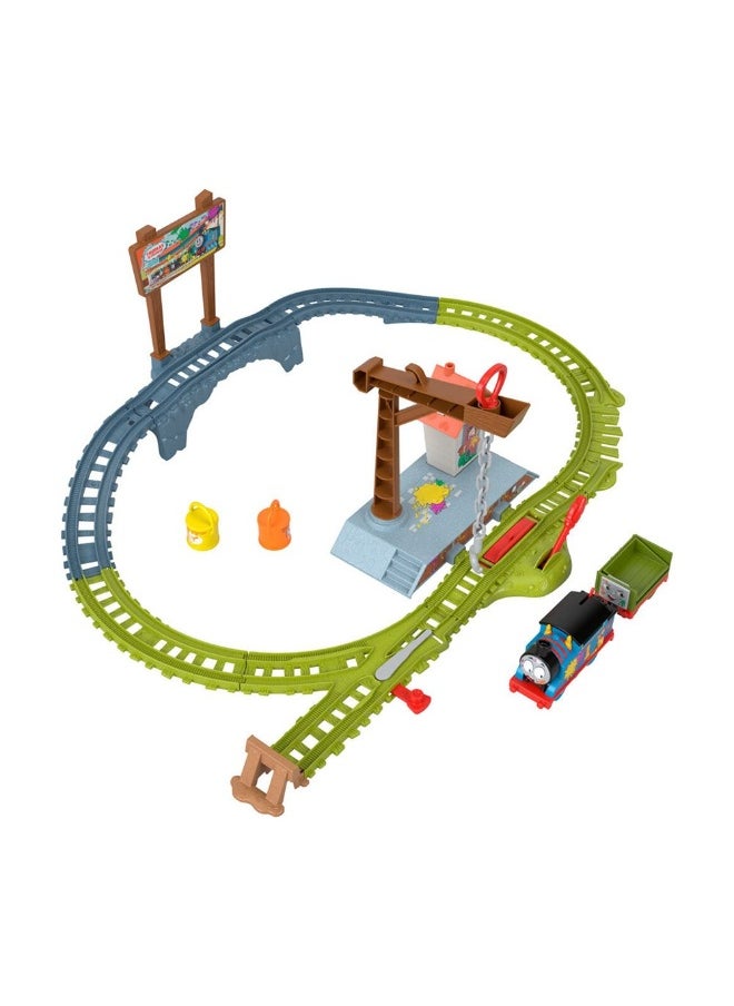 Fisher-Price - Fisher-Price Thomas & Friends Paint Delivery Motorized Train & Track Set - Image 1