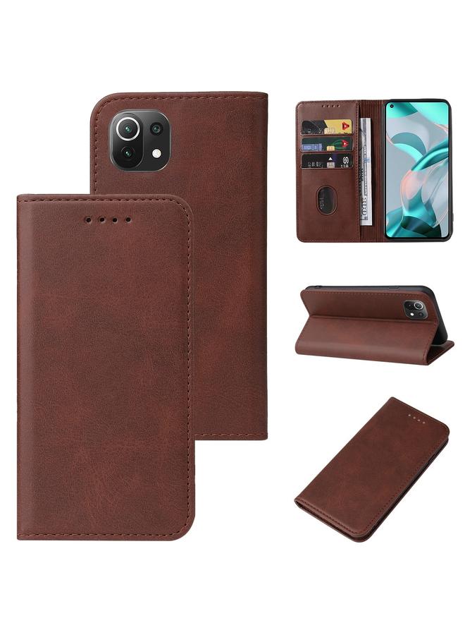 erorex Case For Xiaomi Mi 11 Lite 5G NE Magnetic Closure Leather Phone Case - Image 1