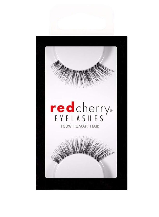 Red Cherry False Eyelashes Nude Onyx (Pack of 3) - Image 1