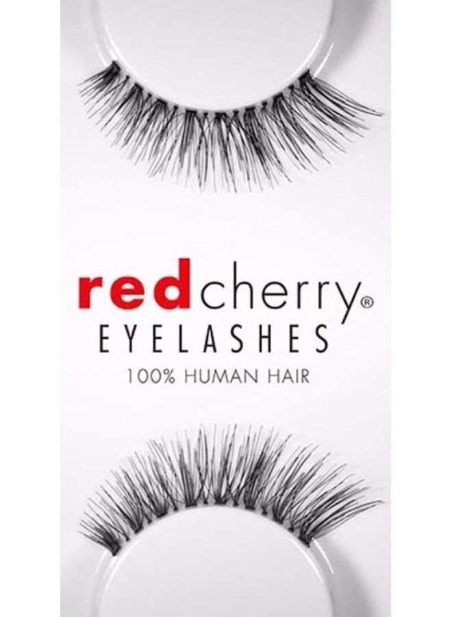 Red Cherry False Eyelashes Nude Onyx (Pack of 3) - Image 2