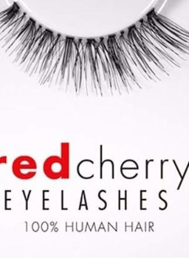 Red Cherry False Eyelashes Nude Onyx (Pack of 3) - Image 3