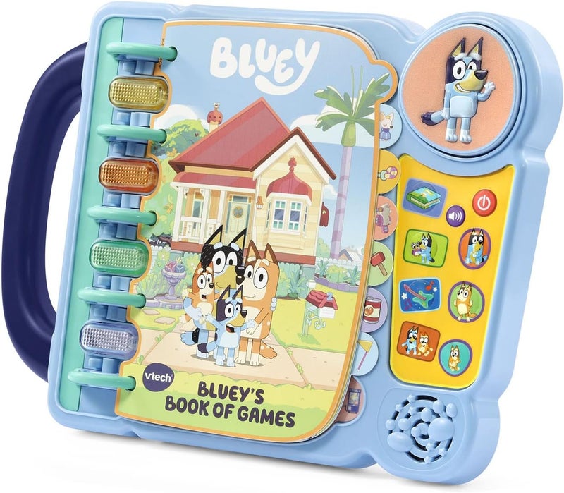 VTech Bluey Bluey’s Book of Games Interactive Learning Book - Image 3