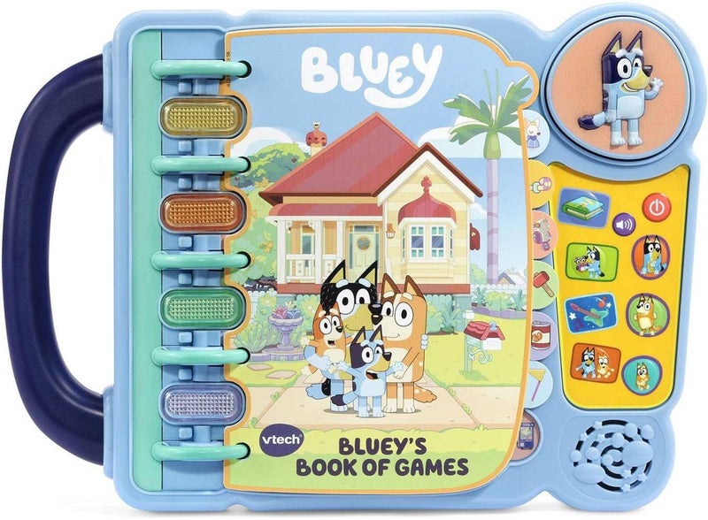 VTech Bluey Bluey’s Book of Games Interactive Learning Book - Image 2