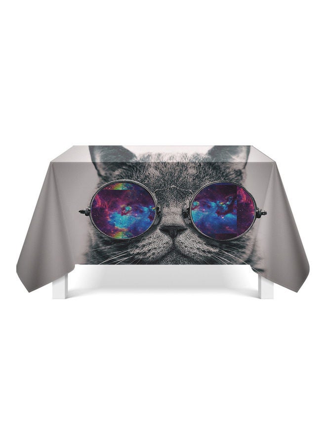 NIBEMINENT Cat Printed Table Cover Multicolour 90x140cm - Image 1