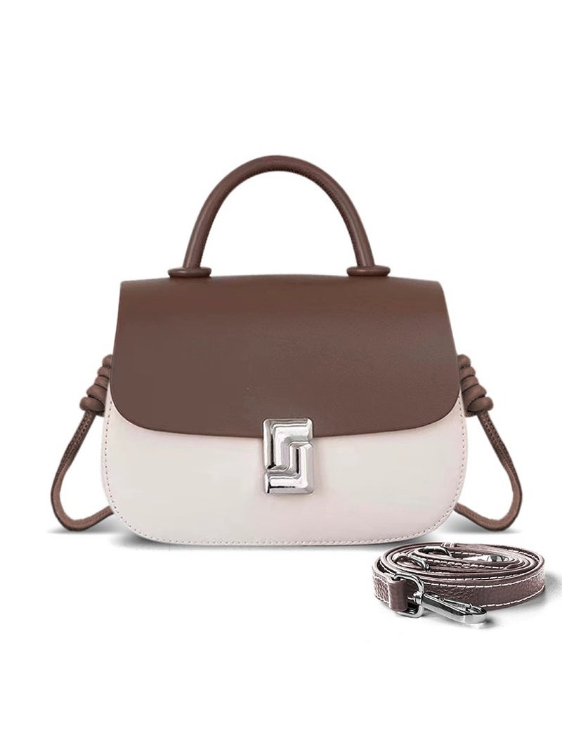 Cowhide Saddle Bag Fashion Trendy Versatile Crossbody Bag Genuine Leather Women'S Handbag Shoulder Bag Women'S Bag Manufacturer Supply - Image 3