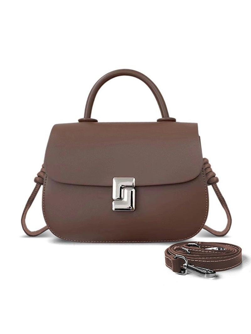 Cowhide Saddle Bag Fashion Trendy Versatile Crossbody Bag Genuine Leather Women'S Handbag Shoulder Bag Women'S Bag Manufacturer Supply - Image 4