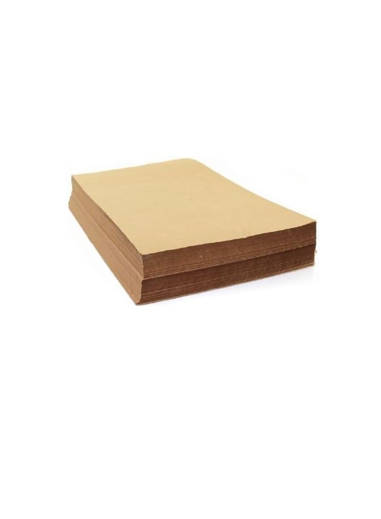 Terabyte Brown Kraft Paper Thick Cardstock A4, 300gsm (100 Sheets) - Image 1