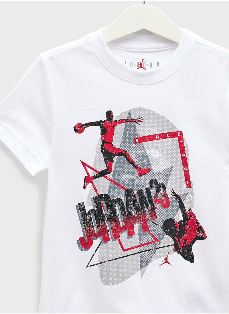 Jordan Jordan Kids 3Peat T-Shirt  - Image 3
