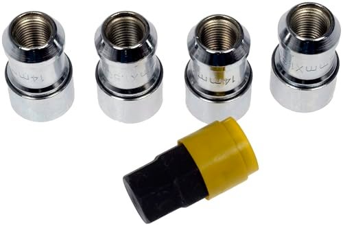 Dorman 712-680 M14-1.50 Deep Wheel Lock Set (4 Locks & 1 Key) Compatible with Select Models - Image 3