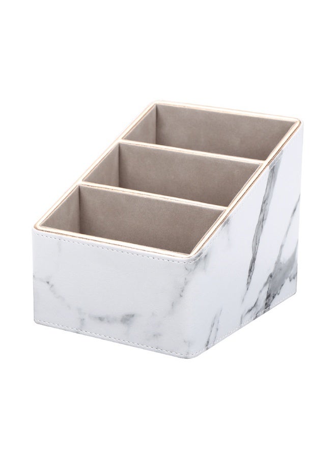 NIBEMINENT Remote Storage Box, Office Supplies Desktop Organizer, Rotary Storage Box Pen.  - Image 1