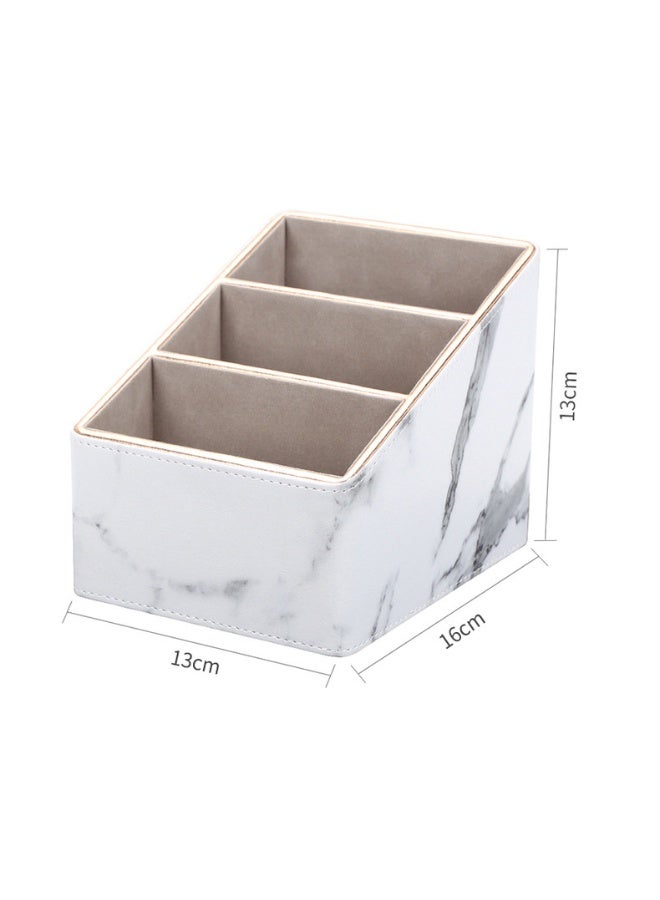 NIBEMINENT Remote Storage Box, Office Supplies Desktop Organizer, Rotary Storage Box Pen.  - Image 4