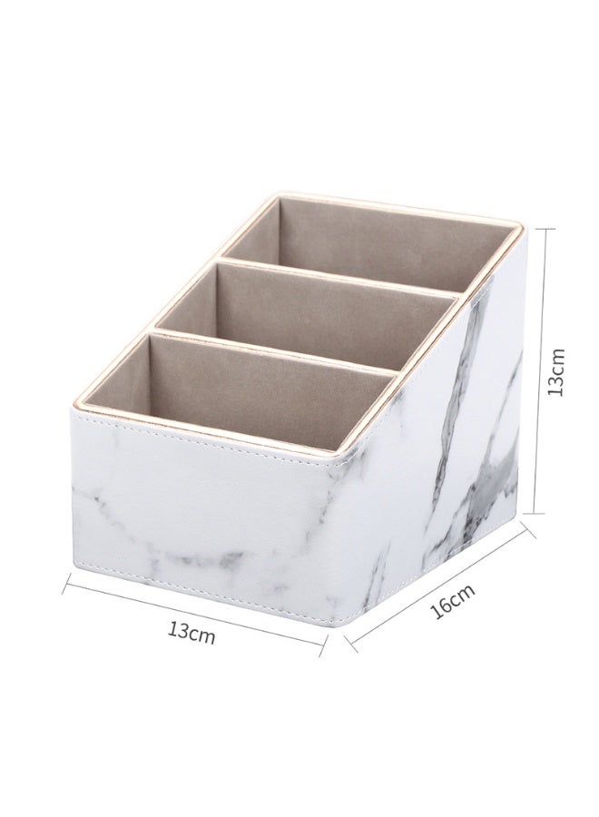 NIBEMINENT Remote Storage Box, Office Supplies Desktop Organizer, Rotary Storage Box Pen.  - Image 3