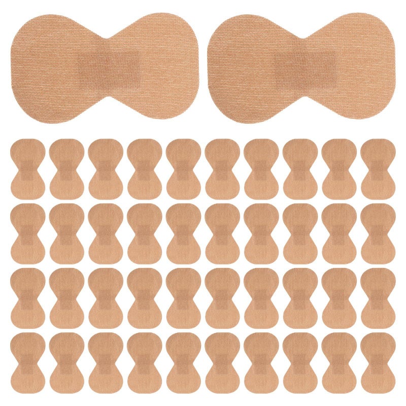 Stretchable Fabric Fingertip Bandages 50pcs Breathable Elastic Adhesive for First Aid - Image 2