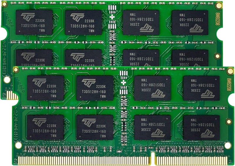 تايم تيك تيمتيك 8 جيجابايت كيت (2x4 جيجابايت) DDR3L/DDR3 1600 ميجاهرتز PC3-12800 غير ECC غير مخزّن 1.35 فولت/1.5 فولت CL11 2Rx8 ثنائي الرتبة 204 سن SODIMM ترقية وحدة ذاكرة وصول عشوائي للكمبيوتر المحمول - Image 3