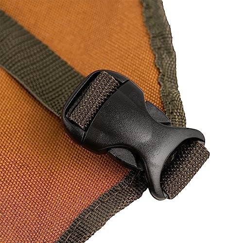 Bucket Boss mens Tool,adjustable,work Tool Bag, Brown, 16 pockets US - Image 5