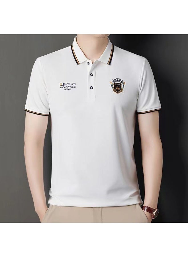 Men's Polo Shirt Short-sleeved Top Daily Fashion T Shirts Men Clothing - Image 1