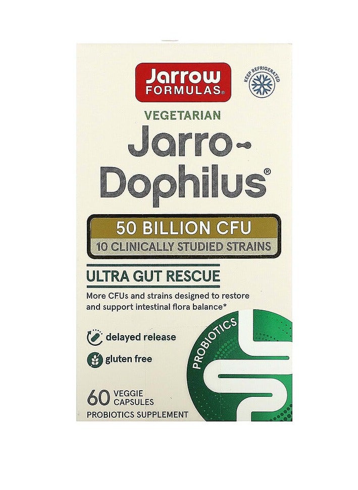 جارو فورملاز جارو-دوفيلوس، 50 مليار وحدة تشكيل مستعمرة، 60 كبسولة نباتية