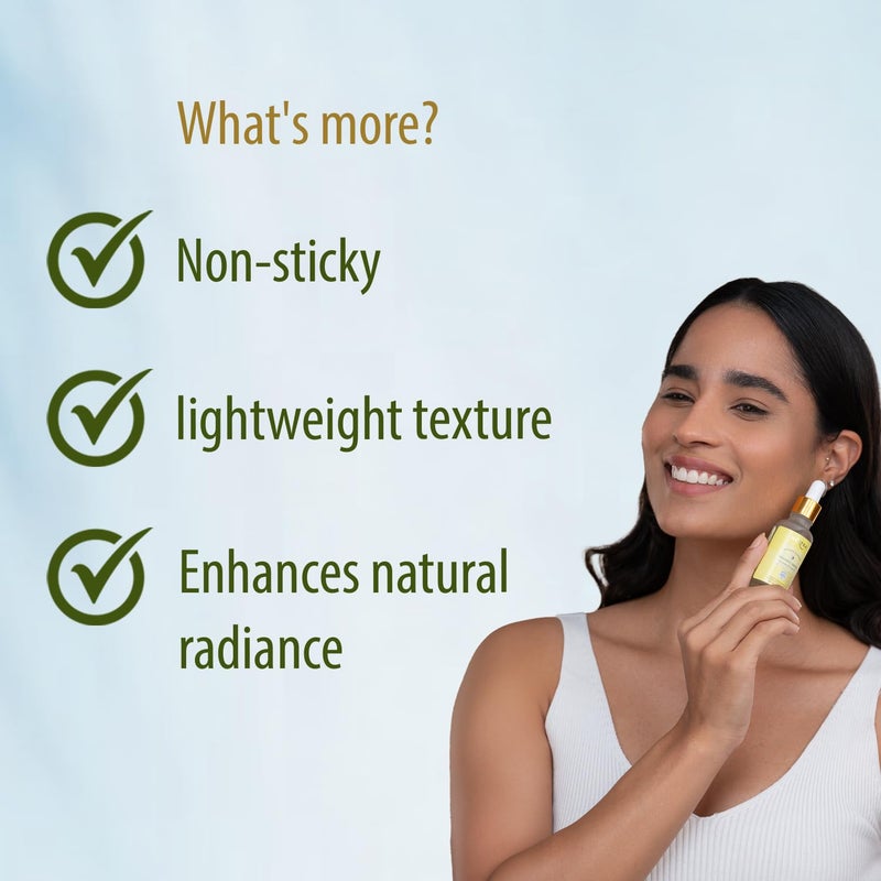 Mantra Vitamin C Serum with Hyaluronic Acid and Arbutin 30 ml Helps to Fades Dark Spots and Hyperpigmentation - Image 3