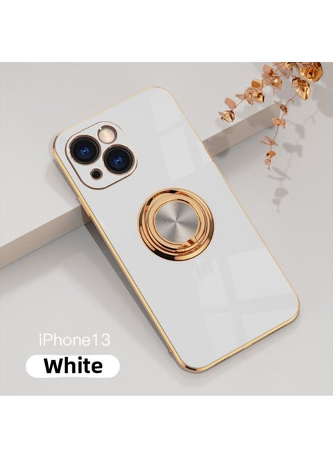 Digital Computer/For Iphone Protective Case Compatible For Iphone 12 Mini/For Iphone 12/For Iphone 12 Pro/For Iphone Pro Max-Color:White-Applicable Model:ip13 Pro(6.1) Fine Hole