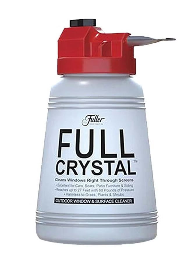 زجاجة بخاخ Full Crystal تركب على الخرطوم – قابلة لإعادة التعبئة لغسيل السيارات وتنظيف الزجاج – أداة تنظيف متعددة الاستخدام