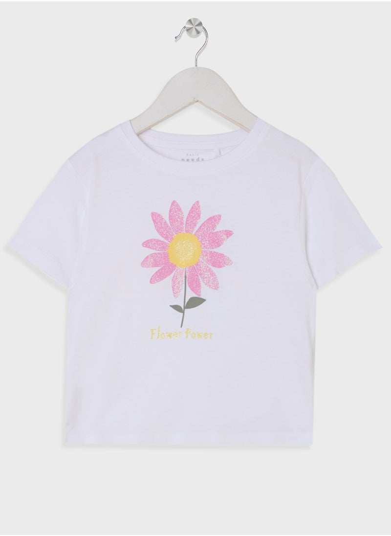 نيم ات - Kids Graphic Crew Neck T-Shirt - Image 1