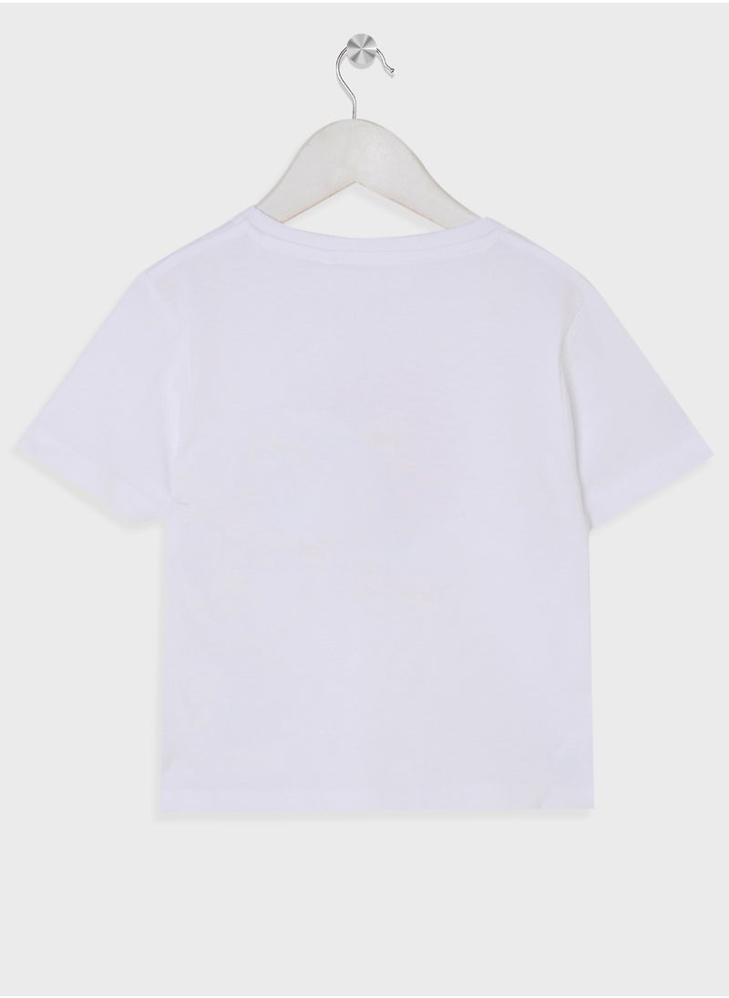 نيم ات - Kids Graphic Crew Neck T-Shirt - Image 1