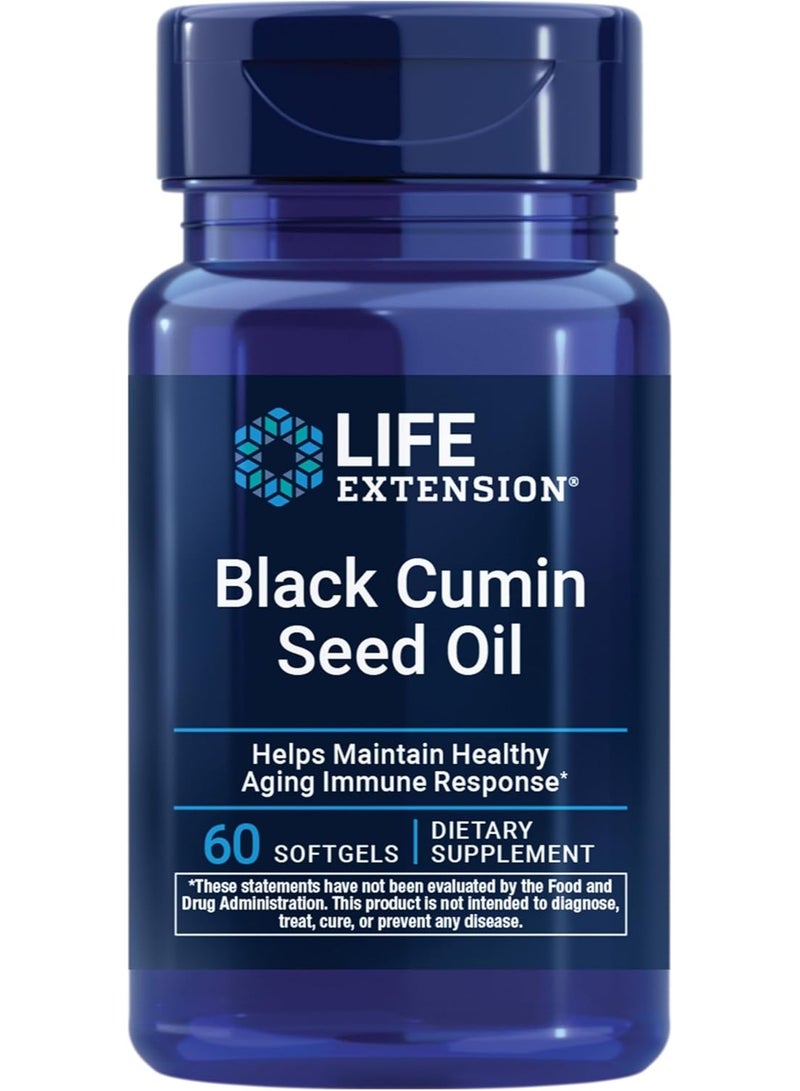 Life Extension Black Cumin Seed Oil (60 Softgels)