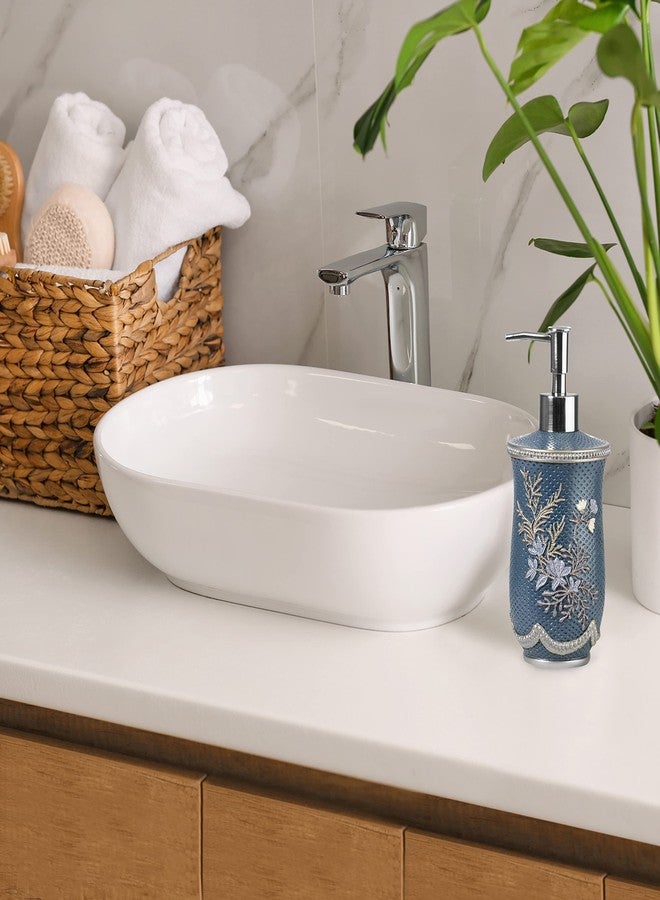 Popular Bath Lotion Pump Capri, Slate Blue - Image 4