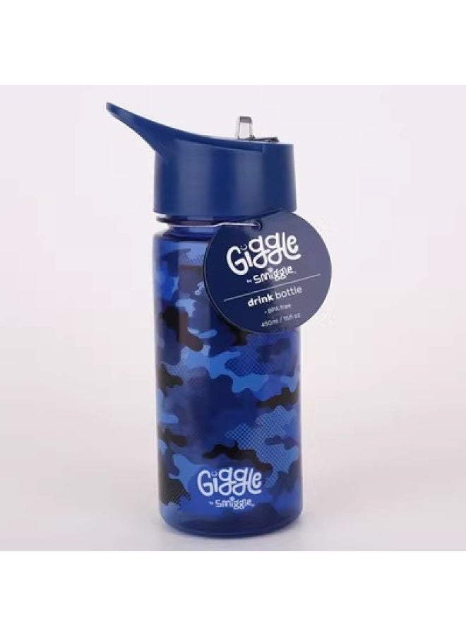 Smiggle Australia's Large Capacity Kids Straw Cup - Portable Water Bottle