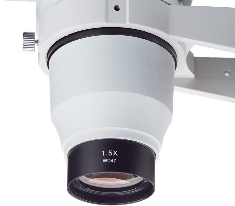 AmScope AmScope ZM15 15X Barlow Lens For ZMSeries Stereo Microscope Heads 48mm Diameter Mount  - Image 5