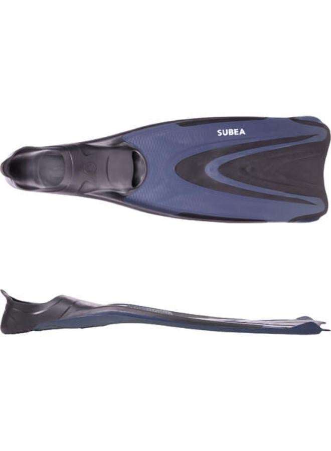 Subea Diving fins FF 500 soft black blue - Image 2