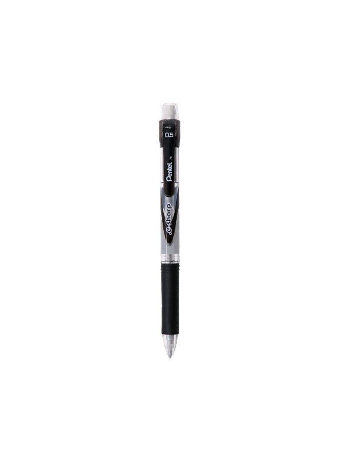 Pentel Mechanical Pencil 0.5mm, Break-resistant Lead, Drawing Pencil For Students' Exams, Az125r Black, Single Pack - Image 4
