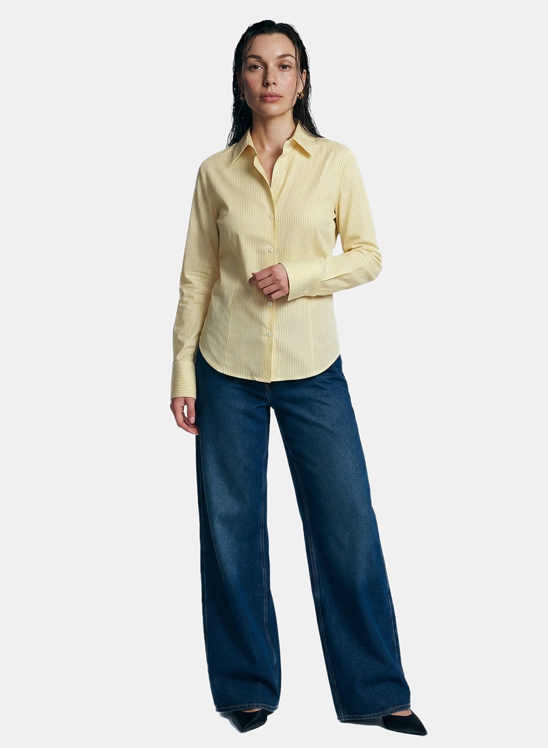 CTRL Striped Fitted Shirt - Image 1