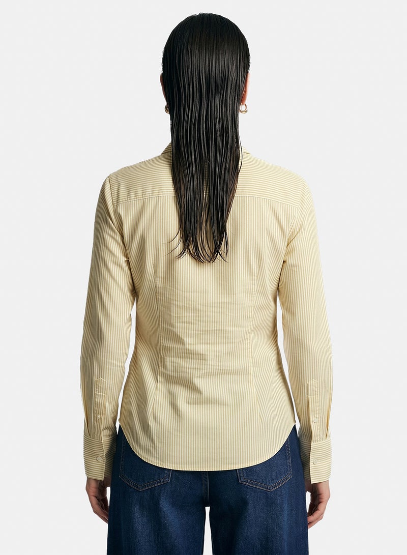 CTRL Striped Fitted Shirt - Image 3
