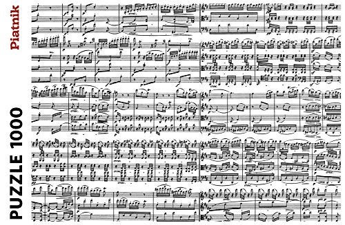 Piatnik Musical Notes 1000 piece puzzle - Image 2