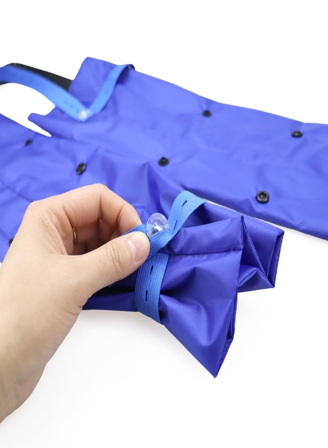 vomvomp Waterproof Dog Leggings with Adjustable Strap Dogs Leg Covering Protector Dog Waterproof Pee Pants for Poodles Long Haired Dogs on Rainy Days Long Leg Dogs Legging Pants - Image 2