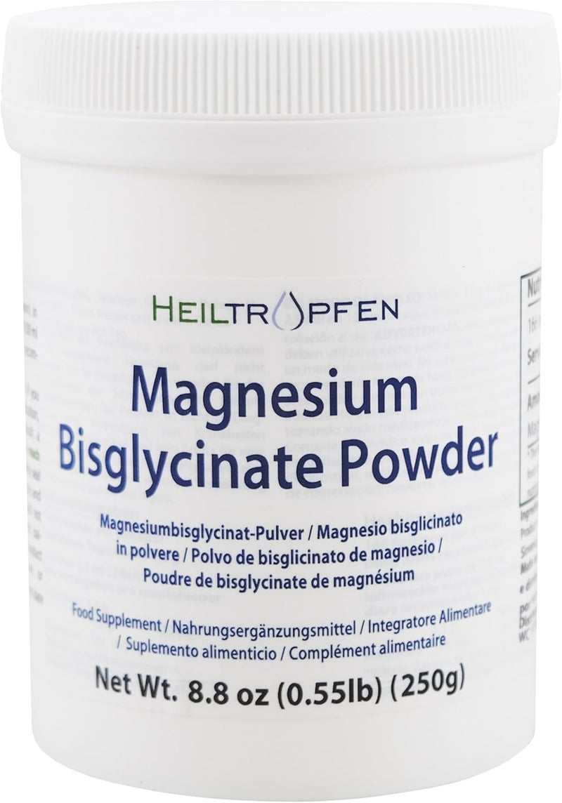 Heiltropfen Magnesium glycinate as Magnesium bisglycinate 055 lb 250 g Crystal Powder Soluble in Water Heiltropfen - Image 1