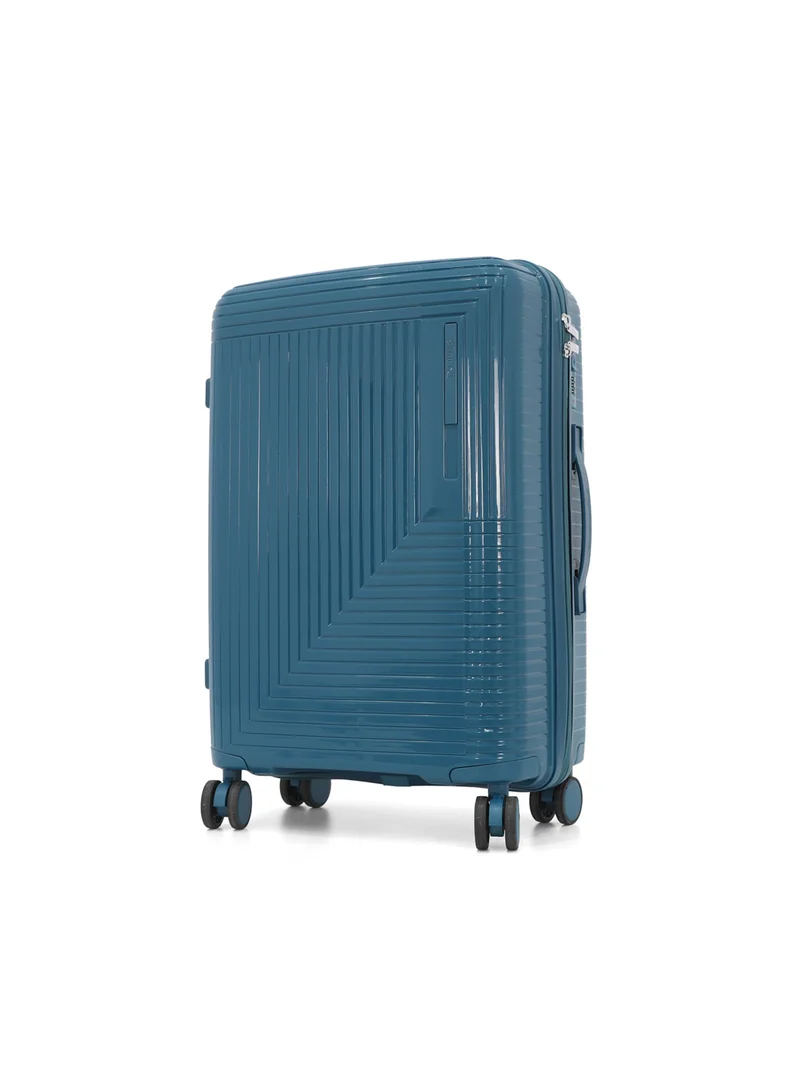 ديليكسي Unbreakable Hardshell PP Luggage Trolley Bag 4 Pieces Set With Double Spinner Wheels (BC-12",S-20",M-24",L-28")