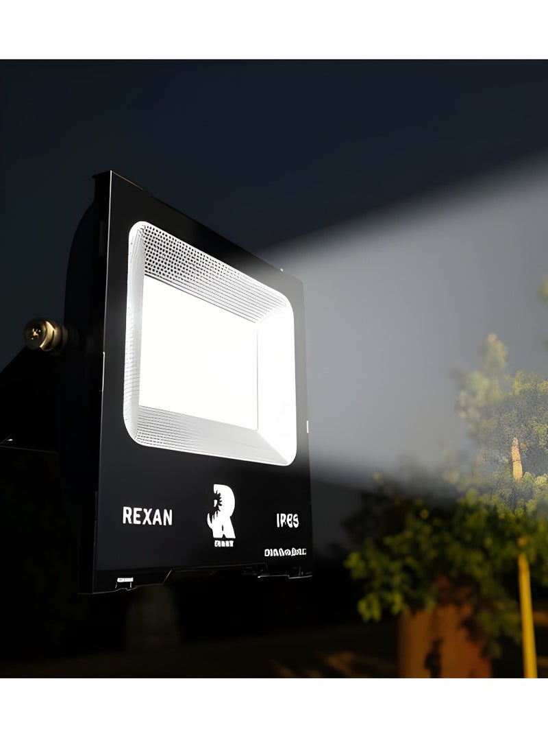REXANG Outdoor LED Floodlight, 400 W Outdoor LED Spotlight 40000 LM Super Bright 6500 K  White IP65 Waterproof Outdoor Security Lighting for Garage, Garden, Terrace, Parking - Image 1