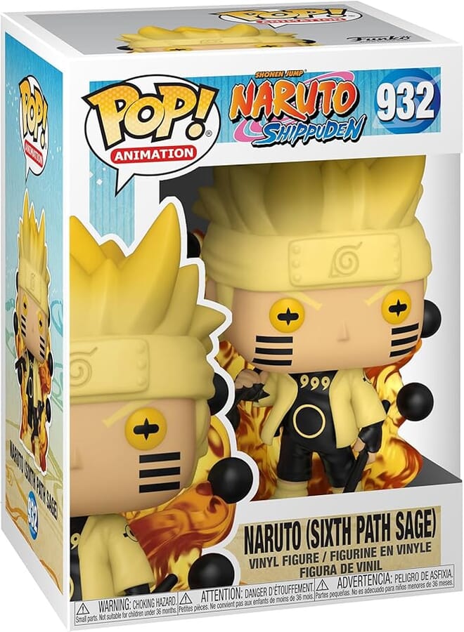 Funko Pop! Animation: Naruto- Naruto Six Path Sage, Action Figure - 49801