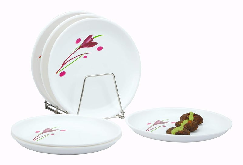 Varmora Nova Side Plate Set White 6 Pieces - Image 2