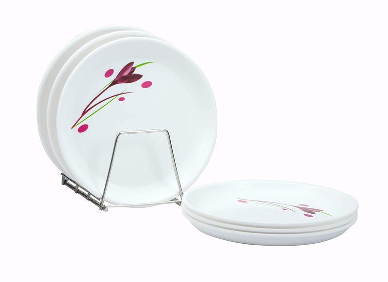 Varmora Nova Side Plate Set White 6 Pieces - Image 1