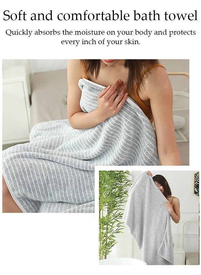 DUNISO - Wearable Bath Towel,Women's Soft & Comfortable Body Wrap Button Design,Super Absorbent Water to Quick Drying Body Spring Summer Bath Towel for Women - Image 1