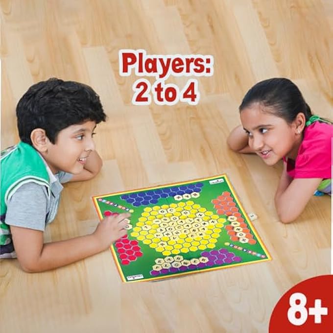 Creative's Grab a Word  Improve Spelling  Language Skills for Kids Learning Board Game for Kids Fun Board Game Children to Build Scoring Words 100 Play Tiles Gift for Kids  Ages 8  Up - Image 5