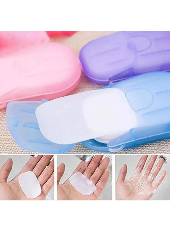 Scented paper soap, 14 cm long, easy to carry in a bag. - Image 1